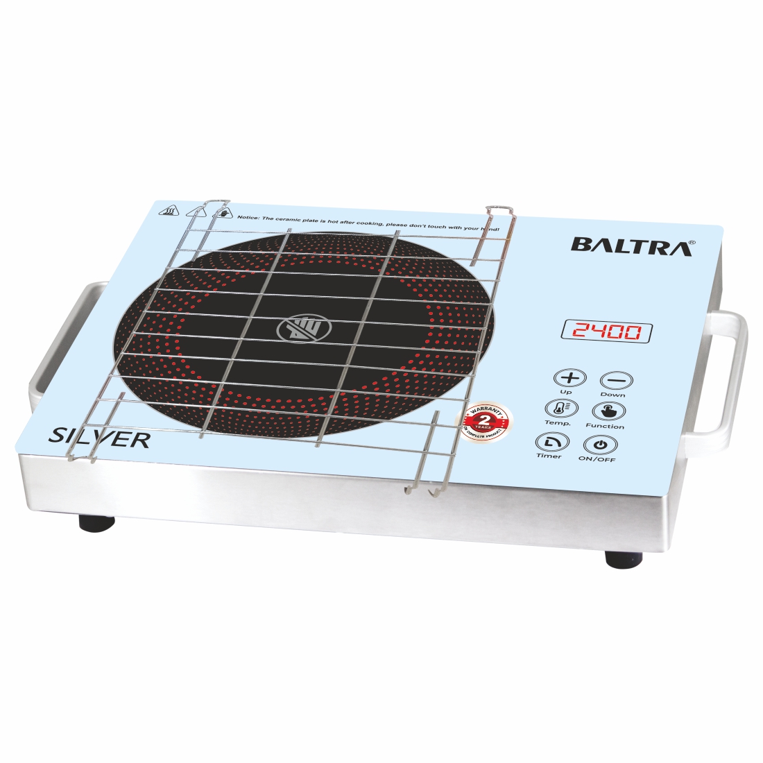 Baltra BIC 167 SILVER INFRARED COOKTOP Price in Nepal