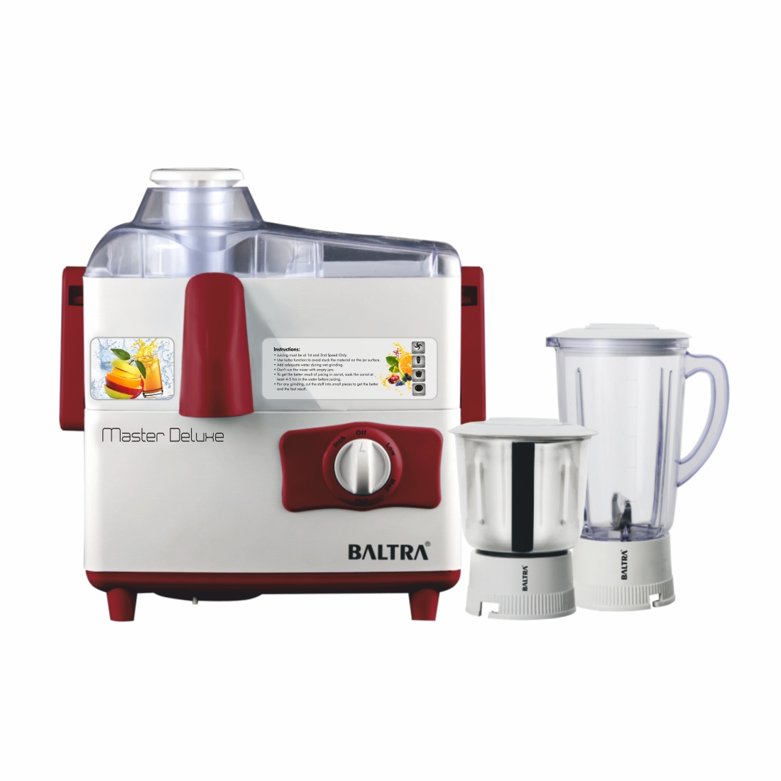 Baltra BJMG 108 MASTER DELUXE 500W JUICER MIXER GRINDER Price in Nepal