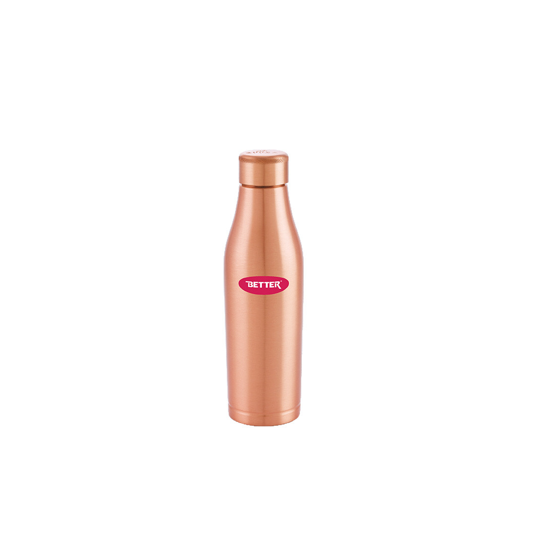 Better AMULYA COPPER WATER BOTTLE 1000 ML COPPE R , BRASS & STEEL WARE Price in Nepal