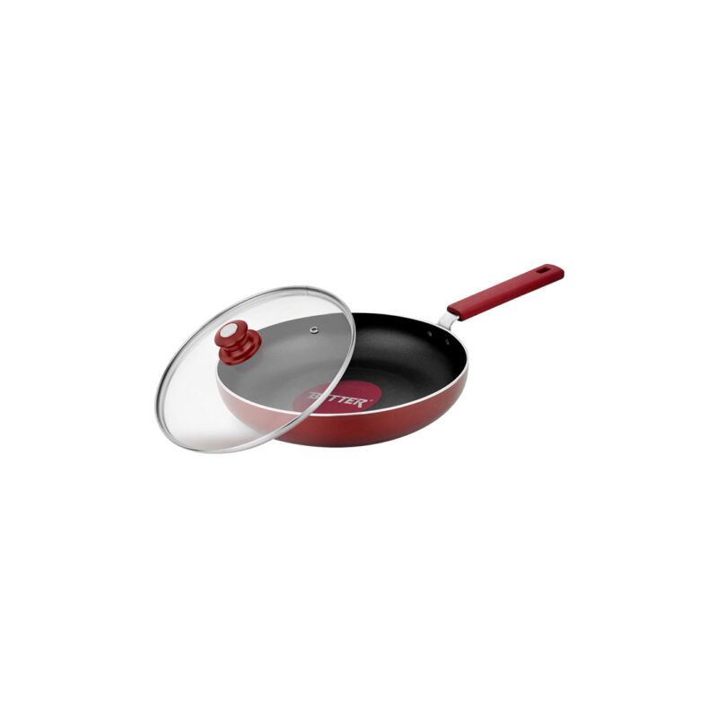 Better FRYPAN 28CM SILICON HANDLE/4MM NON STICK COOKWARE-SILICA SERIES (4MM THICKNESS) IB Price in Nepal