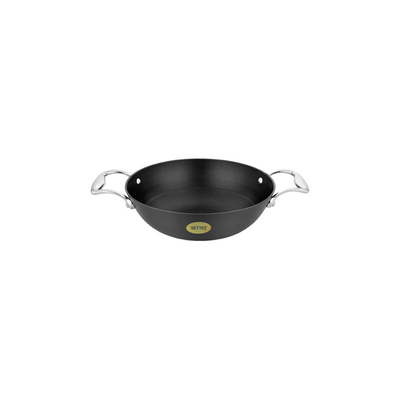 Better HONEYCOMB BLACKSMITH KADHAI 20 CM DIE CAST HANDLE, RUST FREE NEXT GEN CAST IRON COOKWARE Price in Nepal