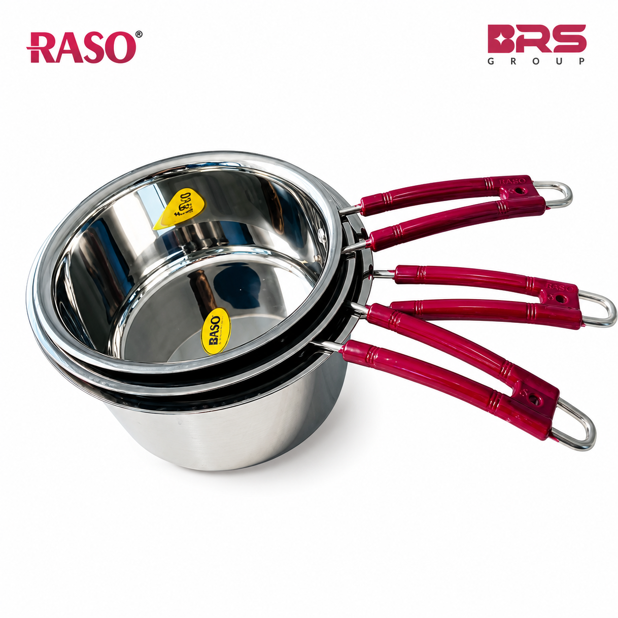 Better SS SAUCEPAN HEAVY 1.2MM (14,16,18 CM) SET/KG RASO SS SAUCEPAN Price in Nepal